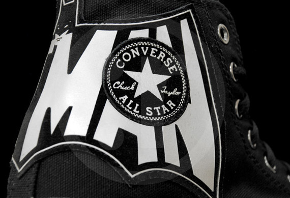 Batman X Converse Chuck Taylor High Black White 7