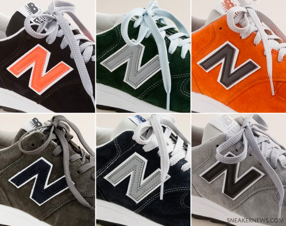 J.Crew x New Balance 1400 – Fall 2011 Colorways
