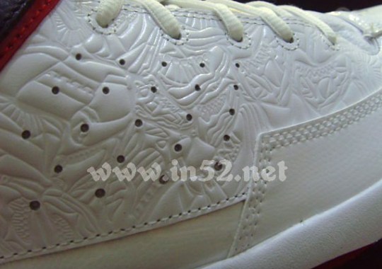 Jordan 2’Smooth – White – Black – Red