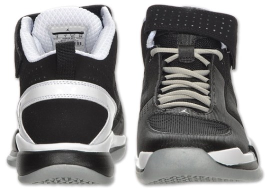 Jordan BCT Black Cat Trainer Mid – Black – Metallic Silver – White