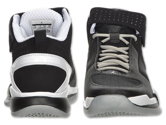 Jordan BCT Black Cat Trainer Mid – Black – Metallic Silver – White