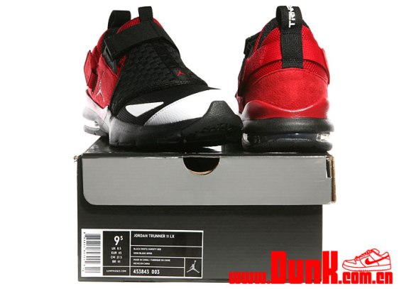 Jordan Trunner Lx 11 Black White Varsity Red 6