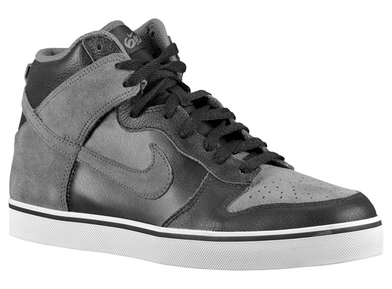 Nike 6.0 Dunk Se High Black Dark Grey 2