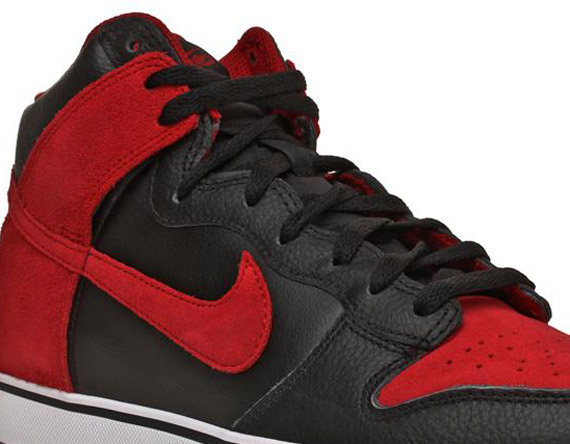 Nike 6.0 Dunk Se High Black Red