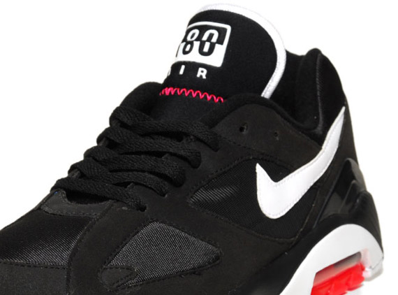 Nike Air 180 – Black – White – Solar Red