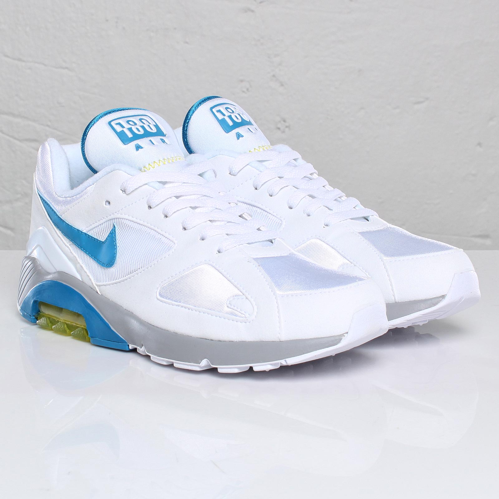 Nike Air 180 White Imperial Blue Matte Silver 2