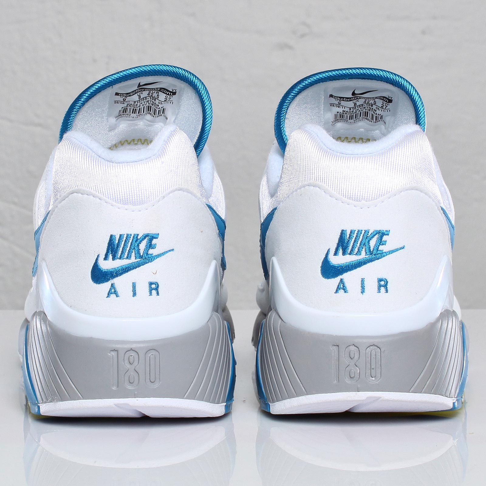 Nike Air 180 White Imperial Blue Matte Silver 4