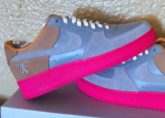 Nike Air Force 1 Bespoke 'Kanye West Jasper' By All Day