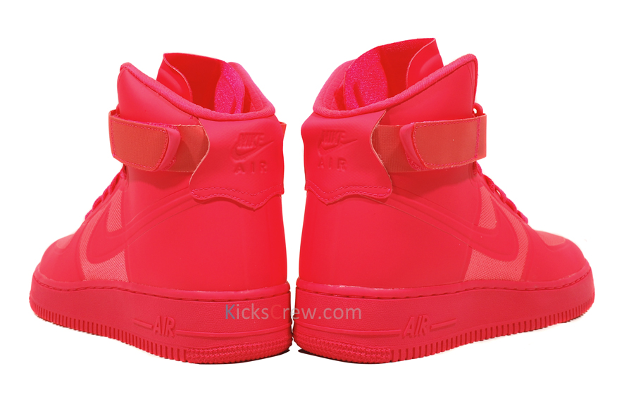Nike Air Force 1 High Hyperfuse Solar Red 3
