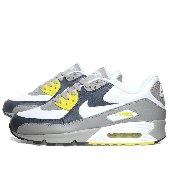 Nike Air Max 90 Blue Gry Lmn 01