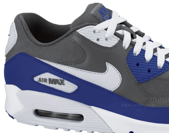 Nike Air Max 90 – Midnight Fog – Neutral Grey – White