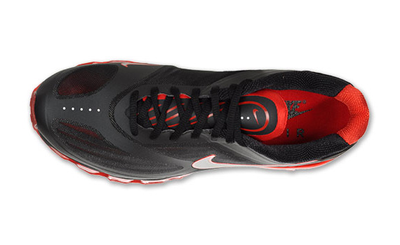 Nike Air Max Ultra Black Metallic Silver Sport Red 012