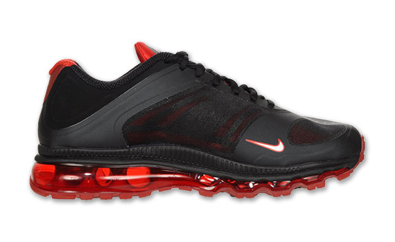 Nike Air Max Ultra Black Metallic Silver Sport Red 03