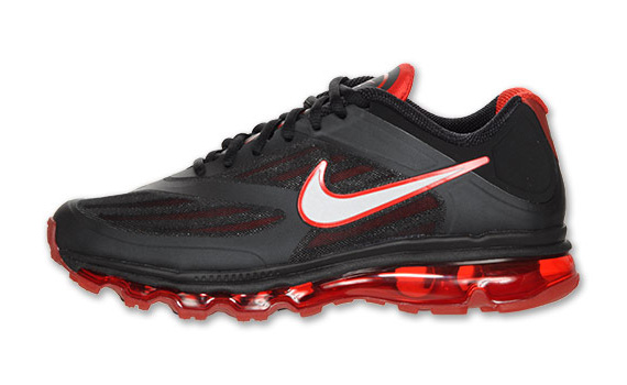 Nike Air Max Ultra Black Metallic Silver Sport Red 04