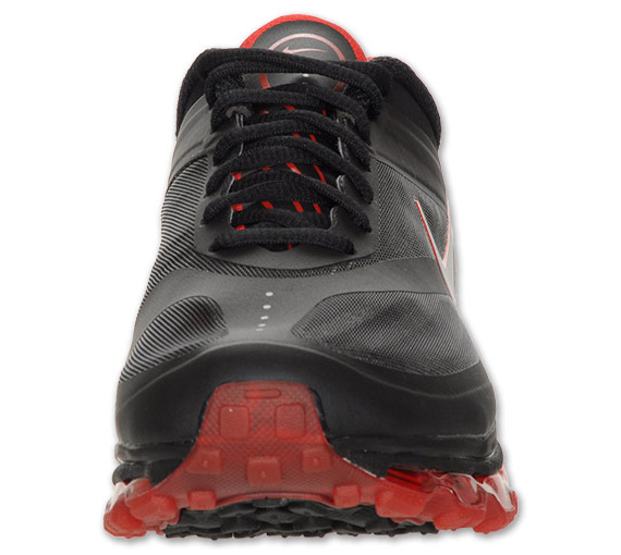 Nike Air Max Ultra Black Metallic Silver Sport Red 05