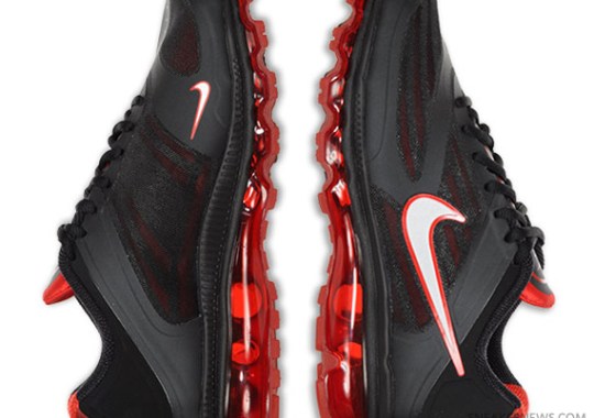 Nike Air Max Ultra – Black – Metallic Silver – Sport Red