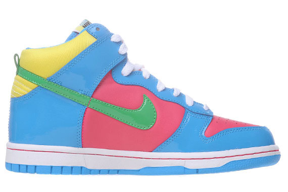 Nike Dunk Hi Gs Rainbow Ptt 02