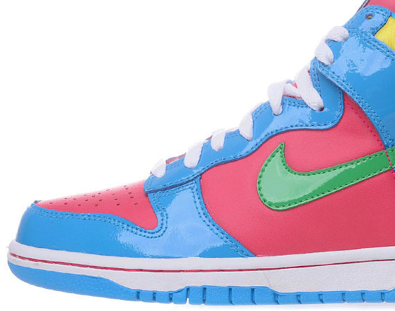 Nike Dunk High GS – Cherry – Blue – Green – Yellow