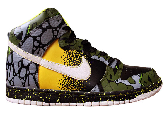 Nike Dunk High Serpent Ii Custom By Sekure D 2