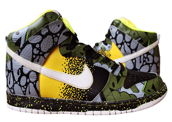 Nike Dunk High Serpent Ii Custom By Sekure D 5