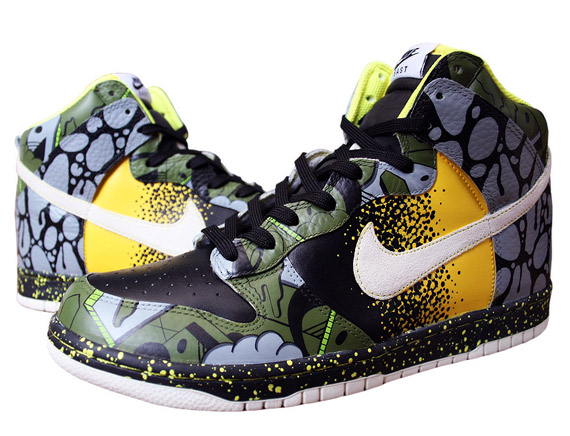 Nike Dunk High Serpent Ii Custom By Sekure D 6