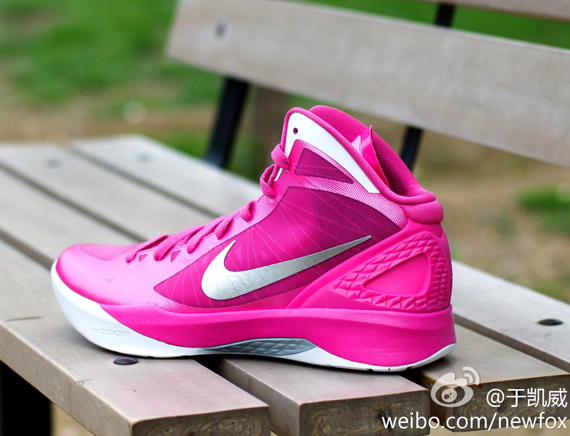 Nike Hyperdunk 2011 Pink White 2