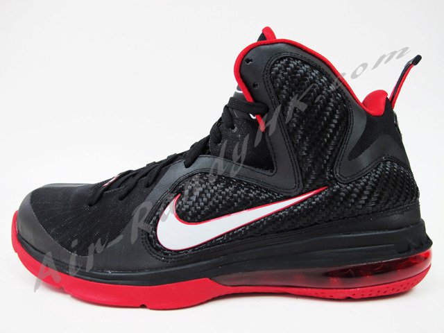 Nike Lebron Ix Black Red White 2