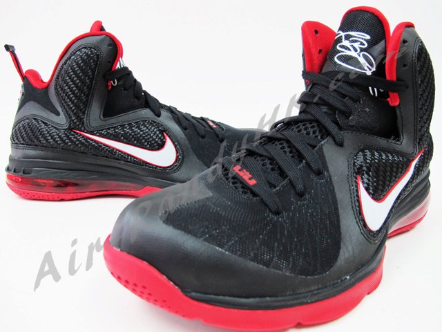 Nike Lebron Ix Black Red White 3