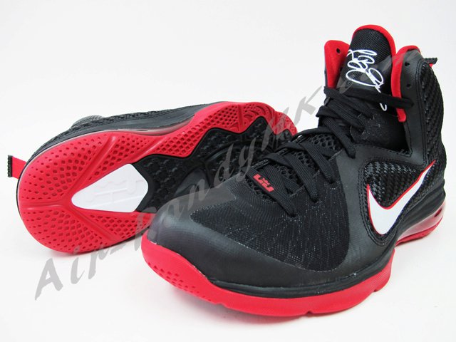 Nike Lebron Ix Black Red White 6