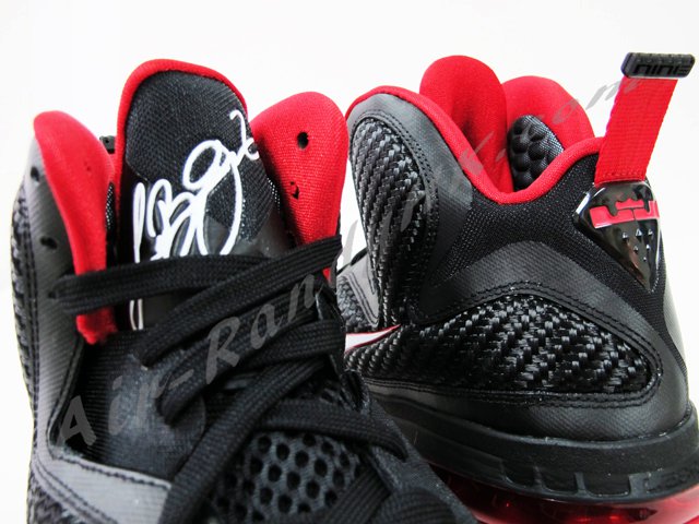 Nike Lebron Ix Black Red White 8