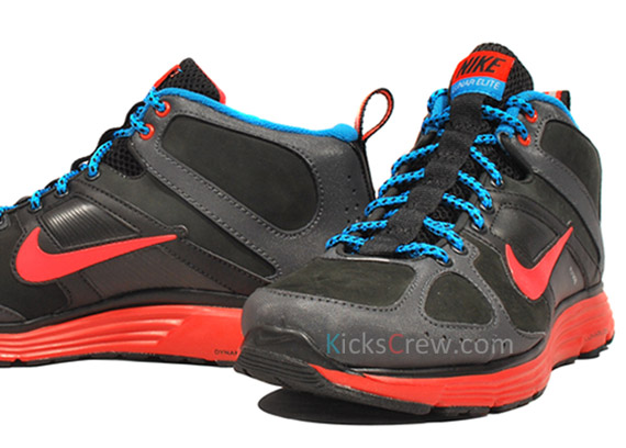 Nike Lunar Elite Trail Black Max Orange