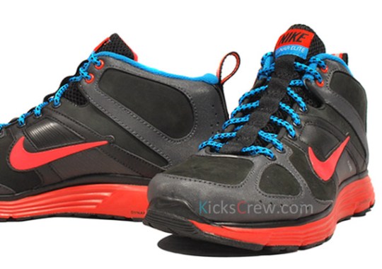 Nike Lunar Elite Trail – Black – Max Orange – Anthracite – Metallic Silver