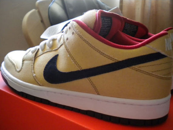 Nike SB Dunk Low 'Gold Dust' - Sample on eBay