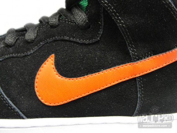 Nike SB Dunk High ‘Jagermeister’ – Black – Deer Orange – Hunter Green