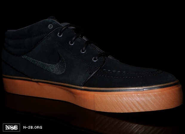 Nike Sb Stefan Janoski Mid Black Gum 2