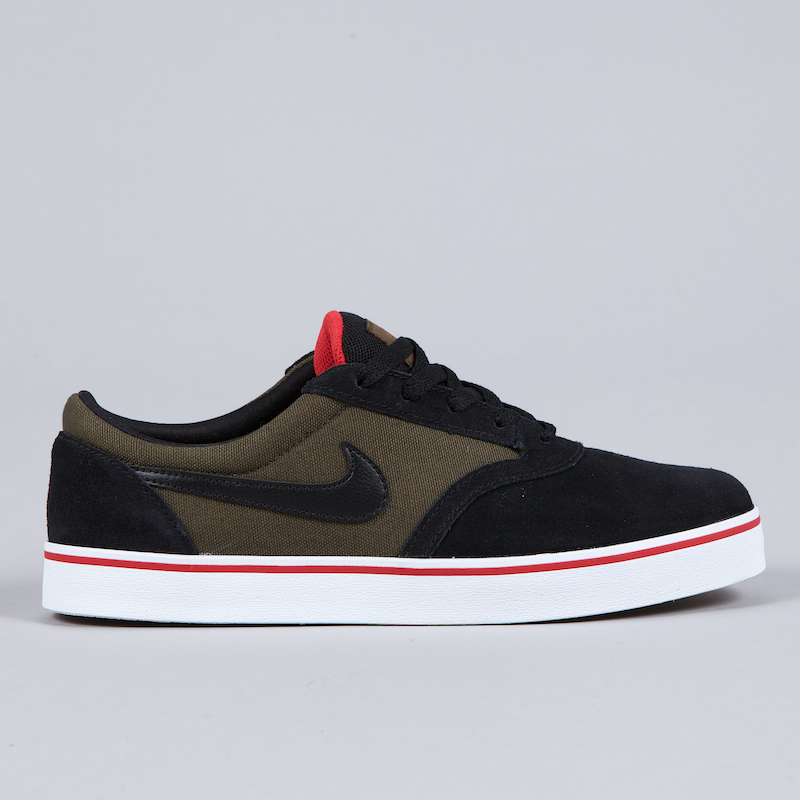 Nike Sb Dark Loden   Black   Sport Red 2182