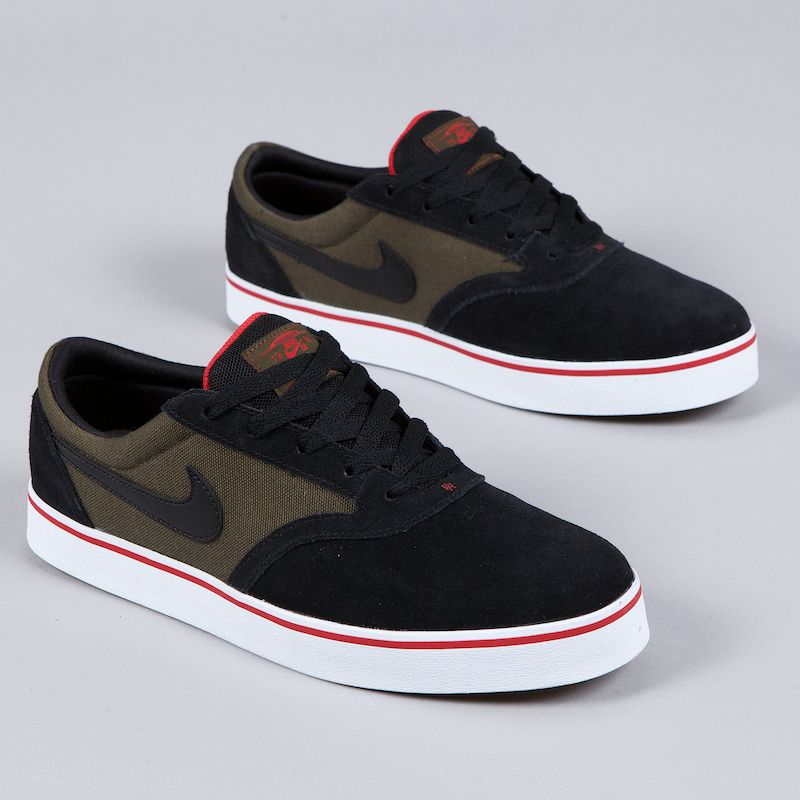 Nike Sb Dark Loden   Black   Sport Red 2183