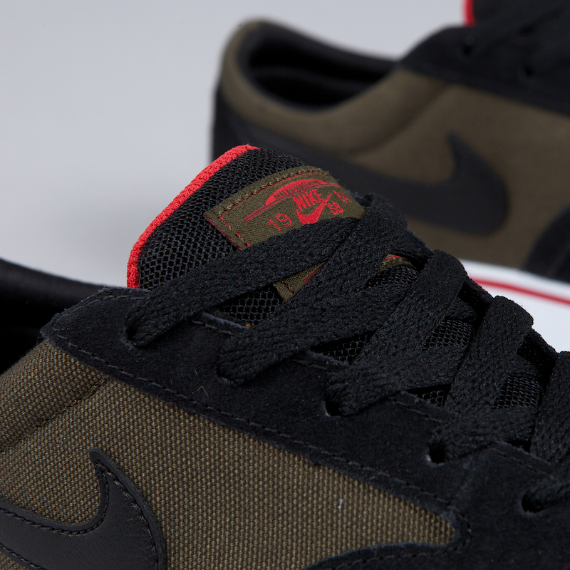 Nike Sb Dark Loden   Black   Sport Red 2185