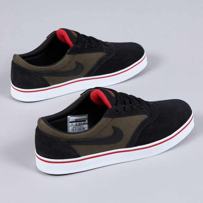 Nike Sb Dark Loden   Black   Sport Red 2187