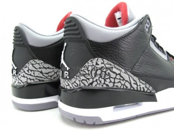 Air Jordan 3 Retro – Black – Cement | Detailed Photos