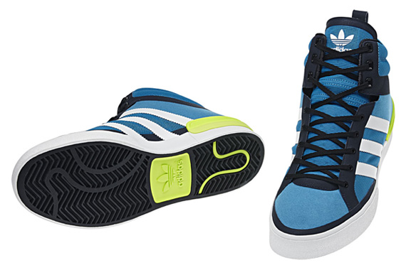 Adidas Originals Crazylight Top Court Blue Black Yellow 01