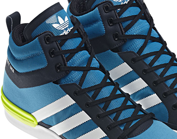 adidas Originals Crazy Light Top Court - Blue - Black - Neon