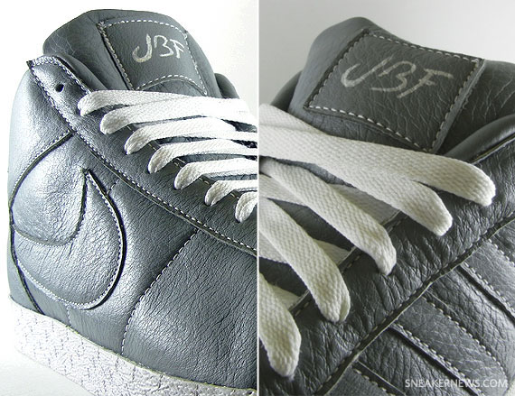 Nike SB Blazer + adidas Superstar 'Cool Grey' Customs