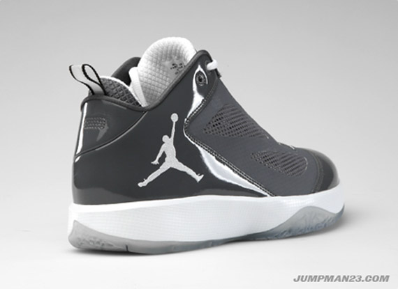 Air Jordan 2011 Q Flight Light Graphite White 3