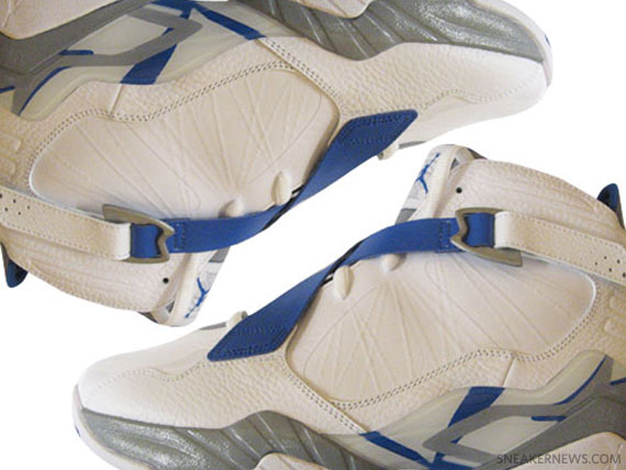 Air Jordan 8.0 – White – Grey – Blue