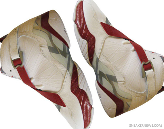 Air Jordan 8.0 White Grey Red 0summary