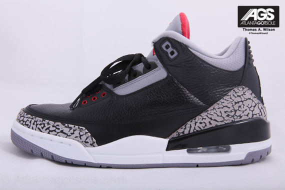 Air Jordan Iii Black Cmt Ags 14