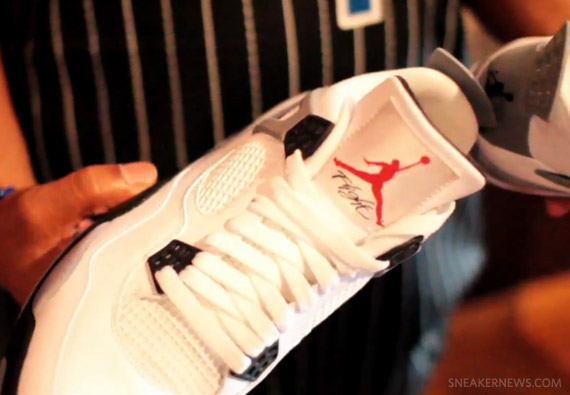 Air Jordan Iv White Cement 2012 Video Preview 01