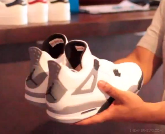 Air Jordan Iv White Cement 2012 Video Preview 02