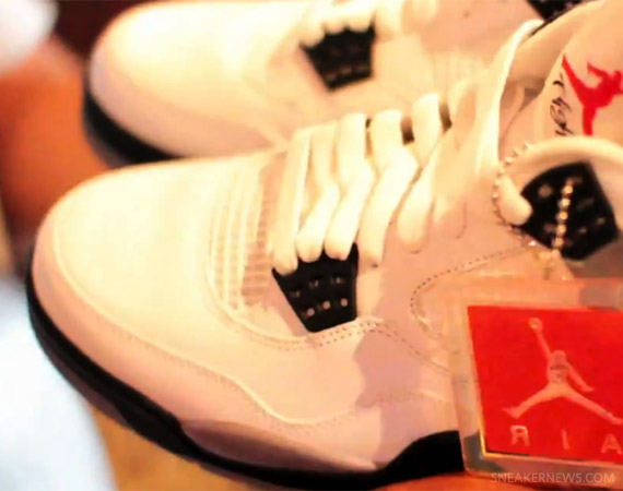 Air Jordan Iv White Cement 2012 Video Preview 05